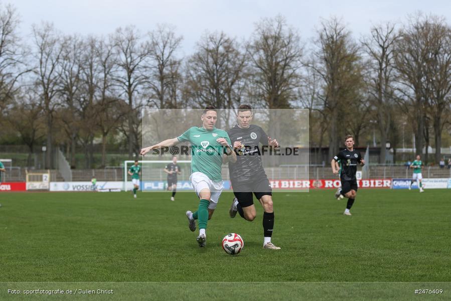 sport, action, SpVgg Ansbach, Schweinfurt, Sachs-Stadion, Regionalliga Bayern, Fussball, BFV, 28. Spieltag, 1. FC Schweinfurt 1905, 05.04.2025 - Bild-ID: 2476409