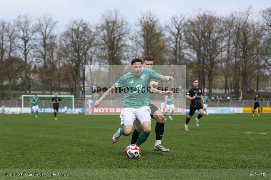 sport, action, SpVgg Ansbach, Schweinfurt, Sachs-Stadion, Regionalliga Bayern, Fussball, BFV, 28. Spieltag, 1. FC Schweinfurt 1905, 05.04.2025 - Bild-ID: 2476412