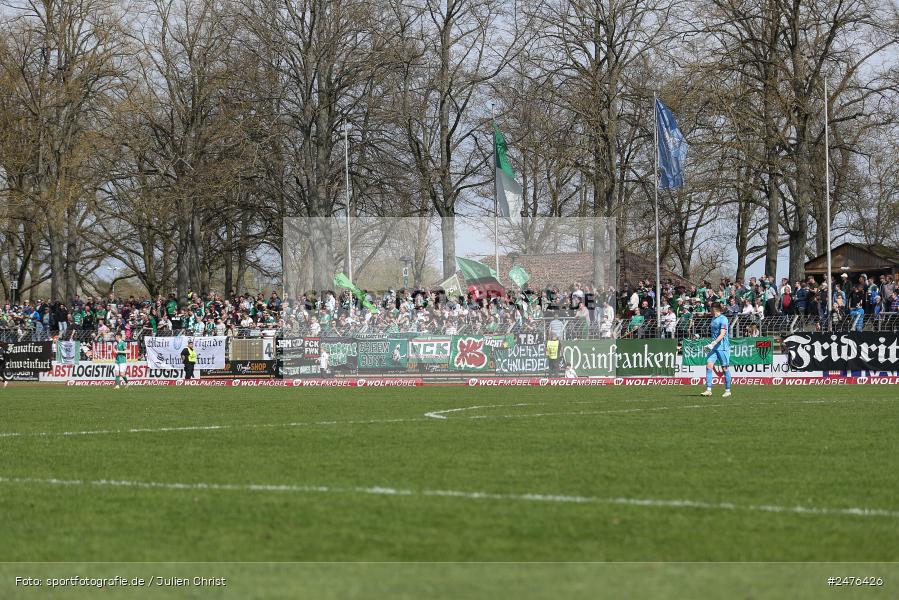 sport, action, SpVgg Ansbach, Schweinfurt, Sachs-Stadion, Regionalliga Bayern, Fussball, BFV, 28. Spieltag, 1. FC Schweinfurt 1905, 05.04.2025 - Bild-ID: 2476426