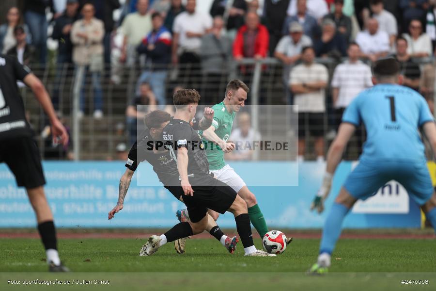 sport, action, SpVgg Ansbach, Schweinfurt, Sachs-Stadion, Regionalliga Bayern, Fussball, BFV, 28. Spieltag, 1. FC Schweinfurt 1905, 05.04.2025 - Bild-ID: 2476568 sport, action, SpVgg Ansbach, Schweinfurt, Sachs-Stadion, Regionalliga Bayern, Fussball, BFV, 28. Spieltag, 1. FC Schweinfurt 1905, 05.04.2025 - Bild-ID: 2476568