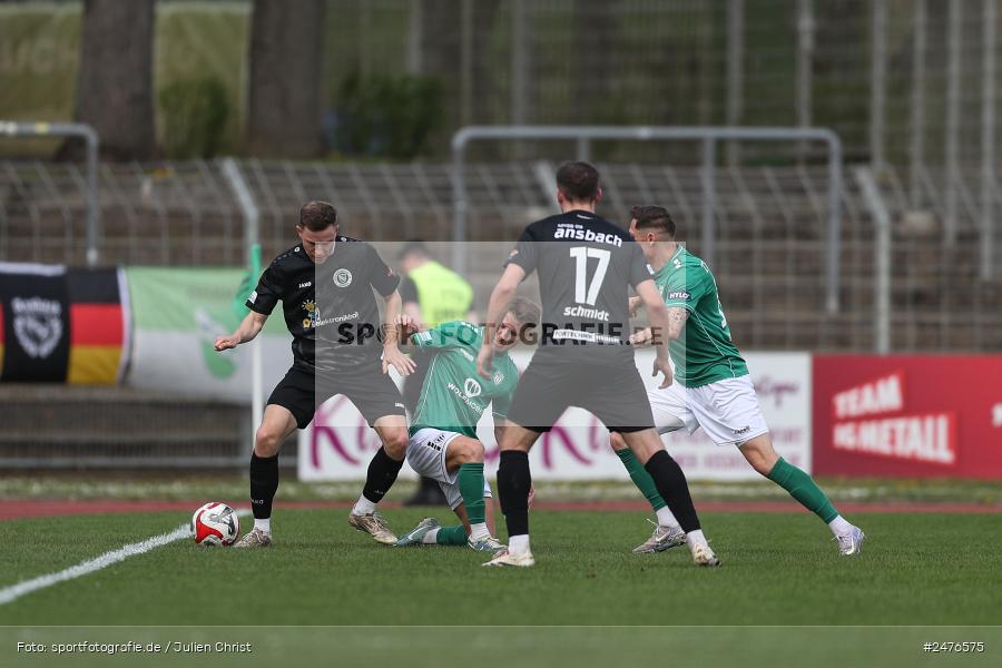sport, action, SpVgg Ansbach, Schweinfurt, Sachs-Stadion, Regionalliga Bayern, Fussball, BFV, 28. Spieltag, 1. FC Schweinfurt 1905, 05.04.2025 - Bild-ID: 2476575 sport, action, SpVgg Ansbach, Schweinfurt, Sachs-Stadion, Regionalliga Bayern, Fussball, BFV, 28. Spieltag, 1. FC Schweinfurt 1905, 05.04.2025 - Bild-ID: 2476575