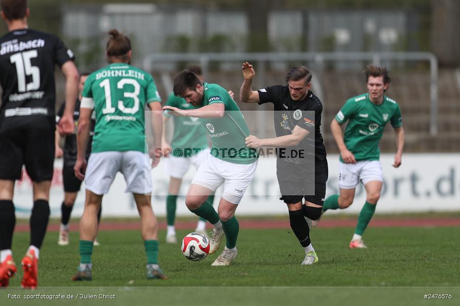 sport, action, SpVgg Ansbach, Schweinfurt, Sachs-Stadion, Regionalliga Bayern, Fussball, BFV, 28. Spieltag, 1. FC Schweinfurt 1905, 05.04.2025 - Bild-ID: 2476576 sport, action, SpVgg Ansbach, Schweinfurt, Sachs-Stadion, Regionalliga Bayern, Fussball, BFV, 28. Spieltag, 1. FC Schweinfurt 1905, 05.04.2025 - Bild-ID: 2476576