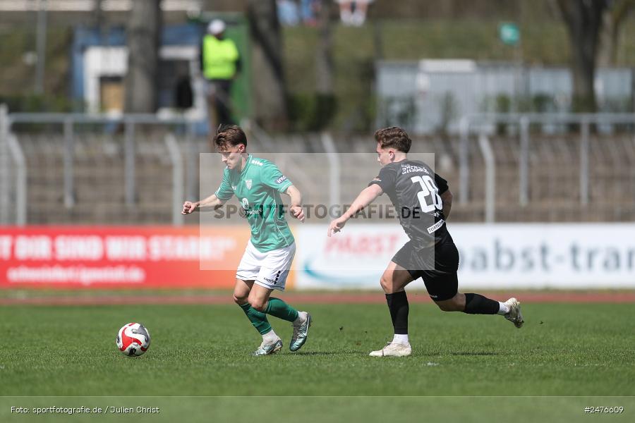 sport, action, SpVgg Ansbach, Schweinfurt, Sachs-Stadion, Regionalliga Bayern, Fussball, BFV, 28. Spieltag, 1. FC Schweinfurt 1905, 05.04.2025 - Bild-ID: 2476609