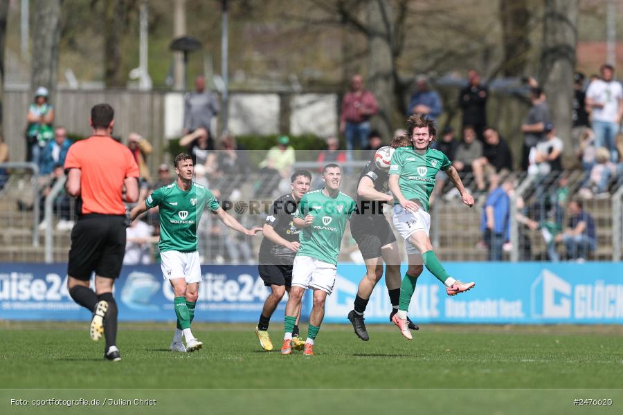 sport, action, SpVgg Ansbach, Schweinfurt, Sachs-Stadion, Regionalliga Bayern, Fussball, BFV, 28. Spieltag, 1. FC Schweinfurt 1905, 05.04.2025 - Bild-ID: 2476620