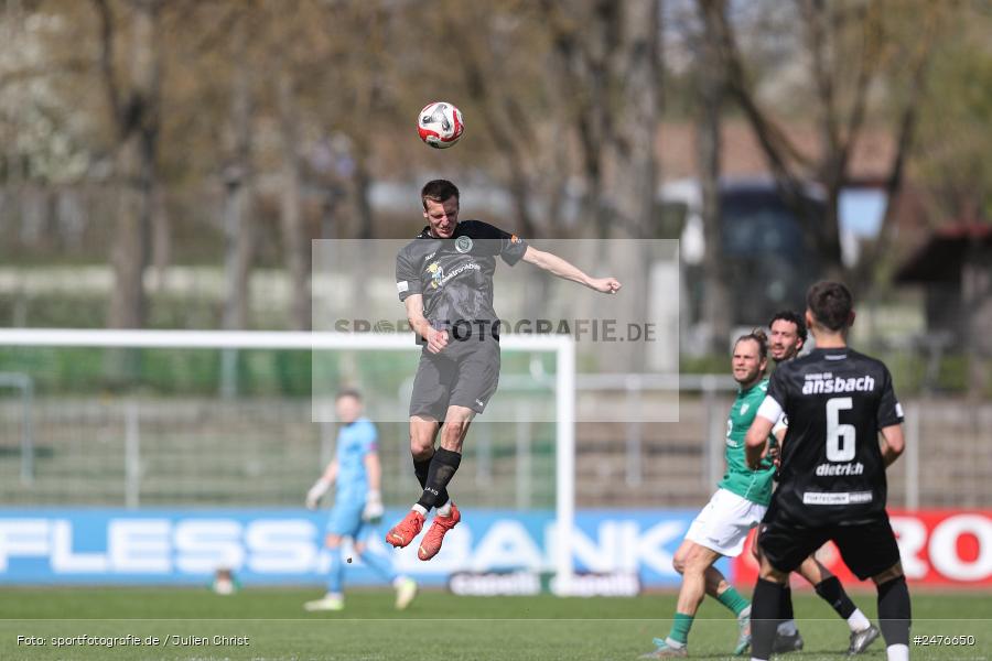 sport, action, SpVgg Ansbach, Schweinfurt, Sachs-Stadion, Regionalliga Bayern, Fussball, BFV, 28. Spieltag, 1. FC Schweinfurt 1905, 05.04.2025 - Bild-ID: 2476650