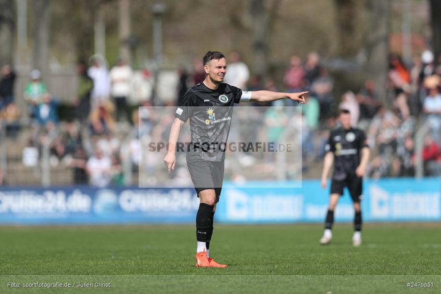 sport, action, SpVgg Ansbach, Schweinfurt, Sachs-Stadion, Regionalliga Bayern, Fussball, BFV, 28. Spieltag, 1. FC Schweinfurt 1905, 05.04.2025 - Bild-ID: 2476651