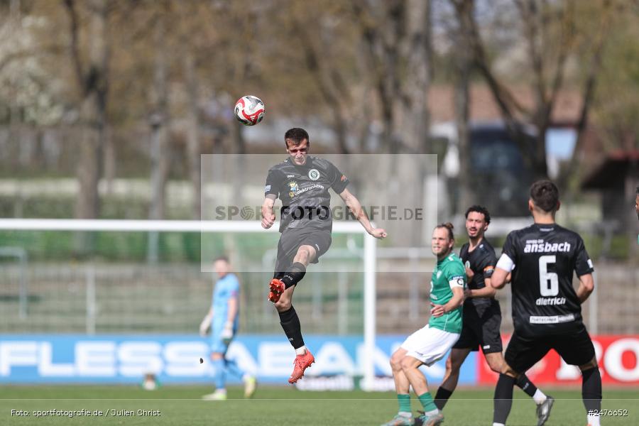 sport, action, SpVgg Ansbach, Schweinfurt, Sachs-Stadion, Regionalliga Bayern, Fussball, BFV, 28. Spieltag, 1. FC Schweinfurt 1905, 05.04.2025 - Bild-ID: 2476652