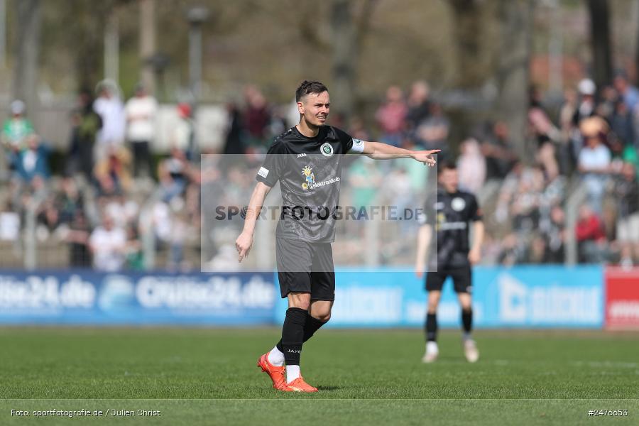sport, action, SpVgg Ansbach, Schweinfurt, Sachs-Stadion, Regionalliga Bayern, Fussball, BFV, 28. Spieltag, 1. FC Schweinfurt 1905, 05.04.2025 - Bild-ID: 2476653