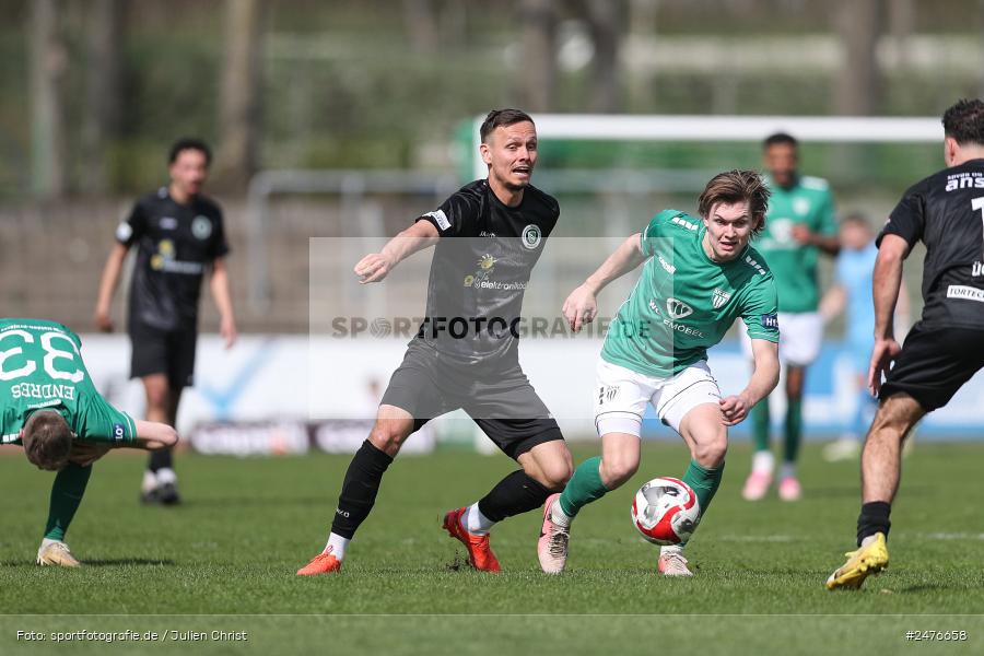 sport, action, SpVgg Ansbach, Schweinfurt, Sachs-Stadion, Regionalliga Bayern, Fussball, BFV, 28. Spieltag, 1. FC Schweinfurt 1905, 05.04.2025 - Bild-ID: 2476658