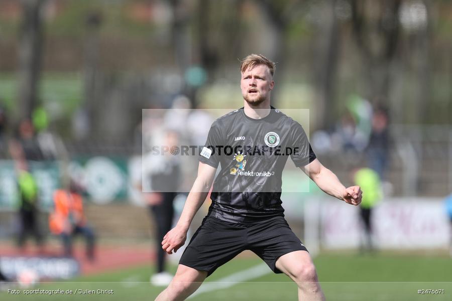 sport, action, SpVgg Ansbach, Schweinfurt, Sachs-Stadion, Regionalliga Bayern, Fussball, BFV, 28. Spieltag, 1. FC Schweinfurt 1905, 05.04.2025 - Bild-ID: 2476671