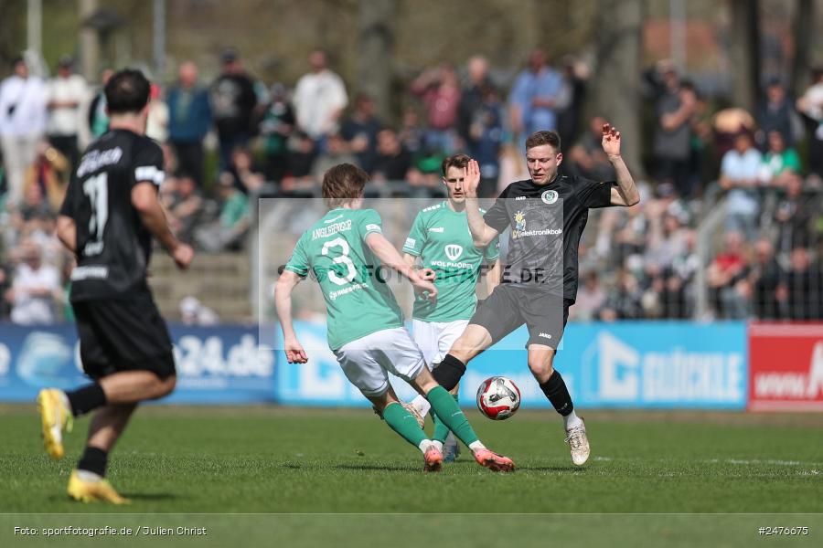 sport, action, SpVgg Ansbach, Schweinfurt, Sachs-Stadion, Regionalliga Bayern, Fussball, BFV, 28. Spieltag, 1. FC Schweinfurt 1905, 05.04.2025 - Bild-ID: 2476675 sport, action, SpVgg Ansbach, Schweinfurt, Sachs-Stadion, Regionalliga Bayern, Fussball, BFV, 28. Spieltag, 1. FC Schweinfurt 1905, 05.04.2025 - Bild-ID: 2476675