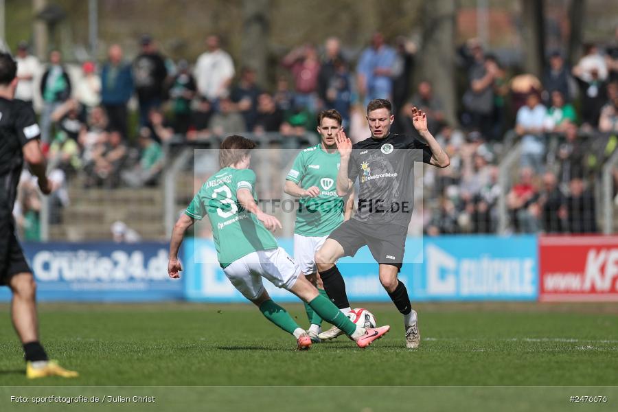sport, action, SpVgg Ansbach, Schweinfurt, Sachs-Stadion, Regionalliga Bayern, Fussball, BFV, 28. Spieltag, 1. FC Schweinfurt 1905, 05.04.2025 - Bild-ID: 2476676 sport, action, SpVgg Ansbach, Schweinfurt, Sachs-Stadion, Regionalliga Bayern, Fussball, BFV, 28. Spieltag, 1. FC Schweinfurt 1905, 05.04.2025 - Bild-ID: 2476676