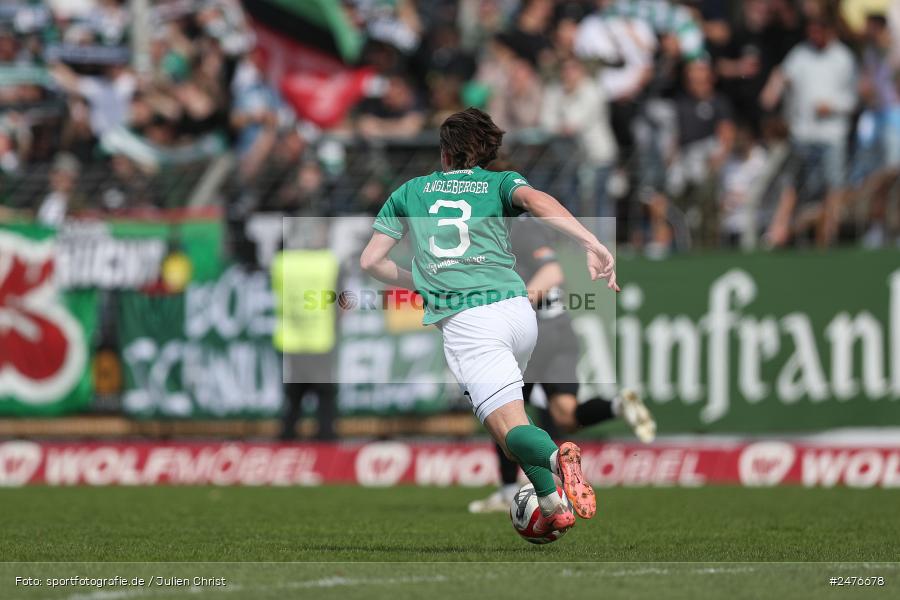 sport, action, SpVgg Ansbach, Schweinfurt, Sachs-Stadion, Regionalliga Bayern, Fussball, BFV, 28. Spieltag, 1. FC Schweinfurt 1905, 05.04.2025 - Bild-ID: 2476678 sport, action, SpVgg Ansbach, Schweinfurt, Sachs-Stadion, Regionalliga Bayern, Fussball, BFV, 28. Spieltag, 1. FC Schweinfurt 1905, 05.04.2025 - Bild-ID: 2476678