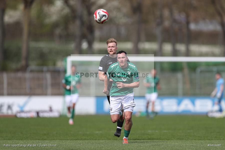 sport, action, SpVgg Ansbach, Schweinfurt, Sachs-Stadion, Regionalliga Bayern, Fussball, BFV, 28. Spieltag, 1. FC Schweinfurt 1905, 05.04.2025 - Bild-ID: 2476681 sport, action, SpVgg Ansbach, Schweinfurt, Sachs-Stadion, Regionalliga Bayern, Fussball, BFV, 28. Spieltag, 1. FC Schweinfurt 1905, 05.04.2025 - Bild-ID: 2476681