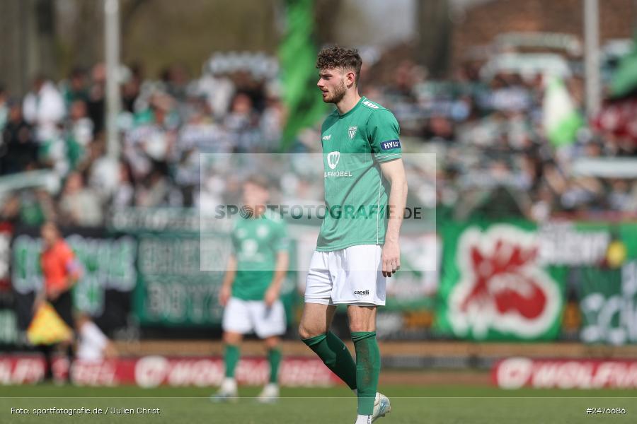 sport, action, SpVgg Ansbach, Schweinfurt, Sachs-Stadion, Regionalliga Bayern, Fussball, BFV, 28. Spieltag, 1. FC Schweinfurt 1905, 05.04.2025 - Bild-ID: 2476686 sport, action, SpVgg Ansbach, Schweinfurt, Sachs-Stadion, Regionalliga Bayern, Fussball, BFV, 28. Spieltag, 1. FC Schweinfurt 1905, 05.04.2025 - Bild-ID: 2476686