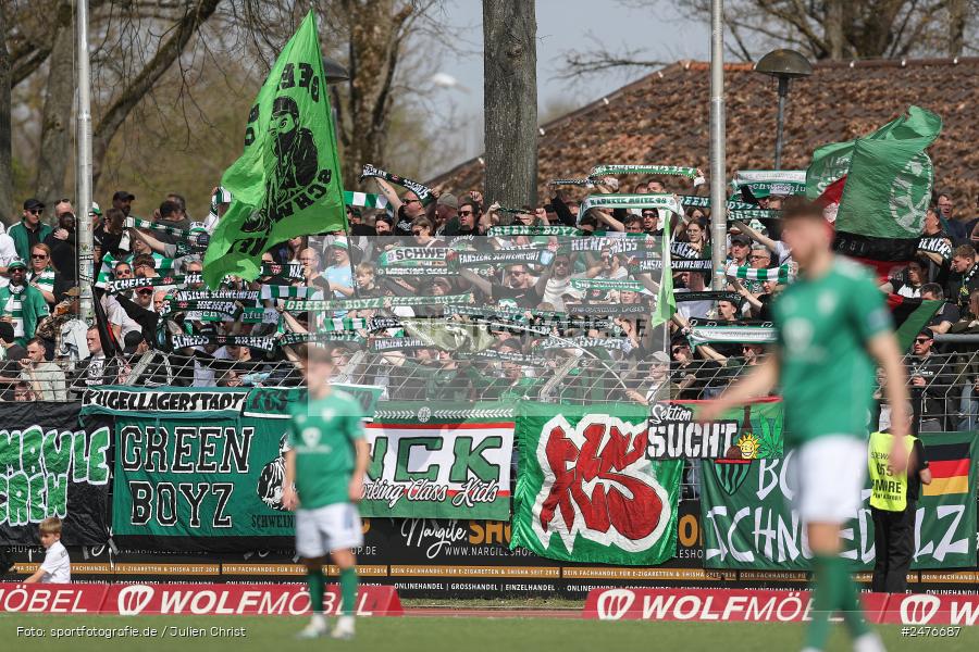 sport, action, SpVgg Ansbach, Schweinfurt, Sachs-Stadion, Regionalliga Bayern, Fussball, BFV, 28. Spieltag, 1. FC Schweinfurt 1905, 05.04.2025 - Bild-ID: 2476687 sport, action, SpVgg Ansbach, Schweinfurt, Sachs-Stadion, Regionalliga Bayern, Fussball, BFV, 28. Spieltag, 1. FC Schweinfurt 1905, 05.04.2025 - Bild-ID: 2476687