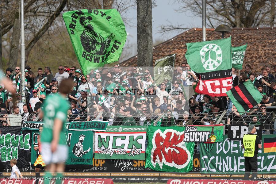 sport, action, SpVgg Ansbach, Schweinfurt, Sachs-Stadion, Regionalliga Bayern, Fussball, BFV, 28. Spieltag, 1. FC Schweinfurt 1905, 05.04.2025 - Bild-ID: 2476690 sport, action, SpVgg Ansbach, Schweinfurt, Sachs-Stadion, Regionalliga Bayern, Fussball, BFV, 28. Spieltag, 1. FC Schweinfurt 1905, 05.04.2025 - Bild-ID: 2476690