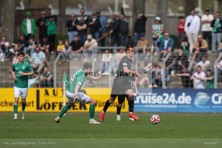 sport, action, SpVgg Ansbach, Schweinfurt, Sachs-Stadion, Regionalliga Bayern, Fussball, BFV, 28. Spieltag, 1. FC Schweinfurt 1905, 05.04.2025 - Bild-ID: 2476691 sport, action, SpVgg Ansbach, Schweinfurt, Sachs-Stadion, Regionalliga Bayern, Fussball, BFV, 28. Spieltag, 1. FC Schweinfurt 1905, 05.04.2025 - Bild-ID: 2476691