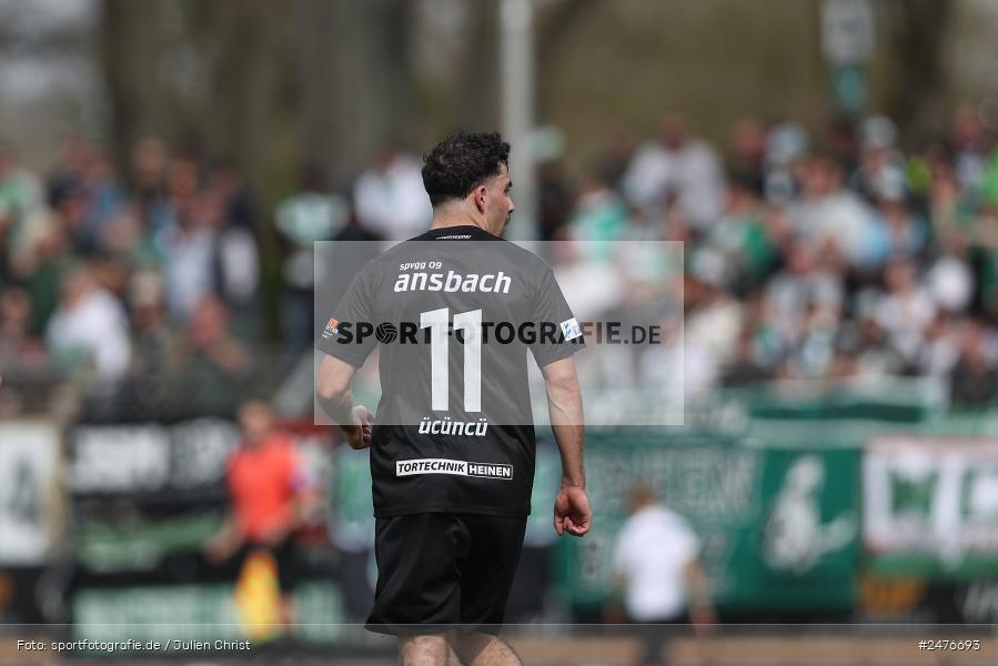 sport, action, SpVgg Ansbach, Schweinfurt, Sachs-Stadion, Regionalliga Bayern, Fussball, BFV, 28. Spieltag, 1. FC Schweinfurt 1905, 05.04.2025 - Bild-ID: 2476693 sport, action, SpVgg Ansbach, Schweinfurt, Sachs-Stadion, Regionalliga Bayern, Fussball, BFV, 28. Spieltag, 1. FC Schweinfurt 1905, 05.04.2025 - Bild-ID: 2476693