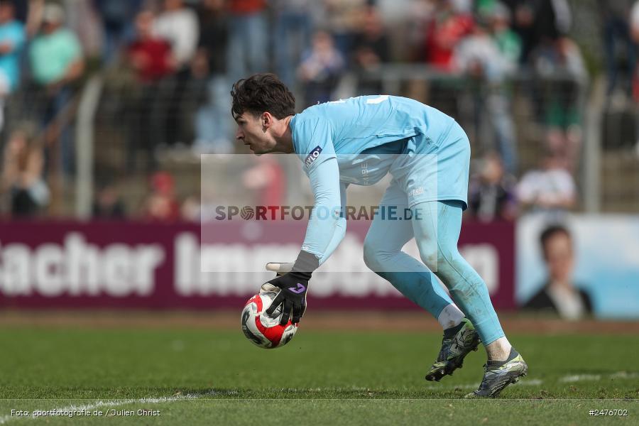 sport, action, SpVgg Ansbach, Schweinfurt, Sachs-Stadion, Regionalliga Bayern, Fussball, BFV, 28. Spieltag, 1. FC Schweinfurt 1905, 05.04.2025 - Bild-ID: 2476702