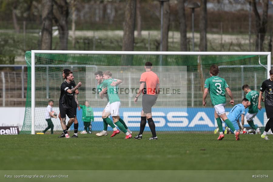 sport, action, SpVgg Ansbach, Schweinfurt, Sachs-Stadion, Regionalliga Bayern, Fussball, BFV, 28. Spieltag, 1. FC Schweinfurt 1905, 05.04.2025 - Bild-ID: 2476714