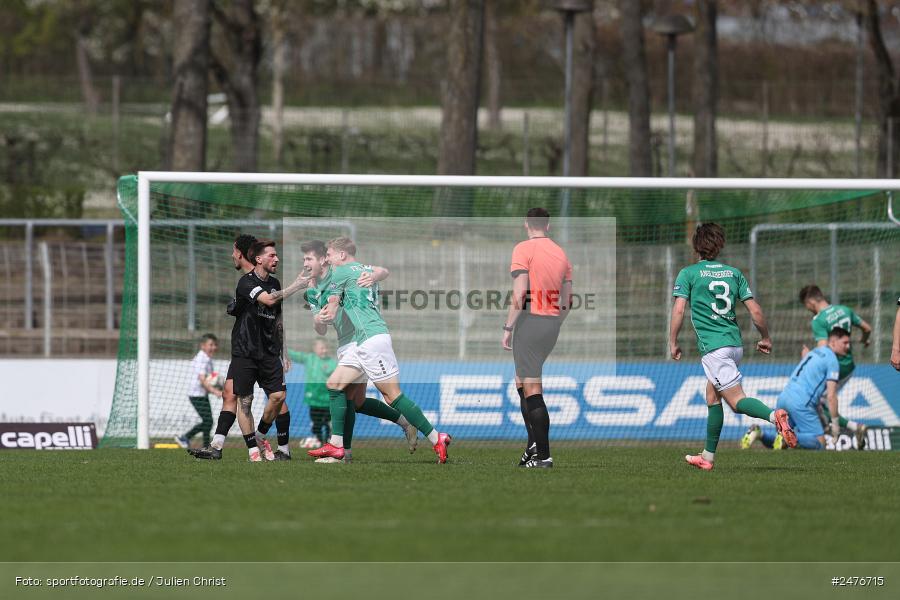 sport, action, SpVgg Ansbach, Schweinfurt, Sachs-Stadion, Regionalliga Bayern, Fussball, BFV, 28. Spieltag, 1. FC Schweinfurt 1905, 05.04.2025 - Bild-ID: 2476715