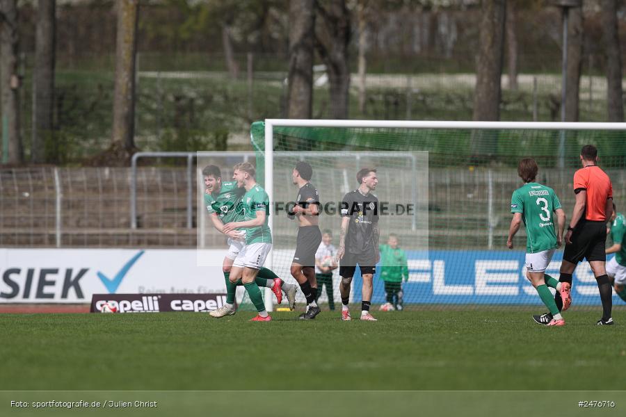 sport, action, SpVgg Ansbach, Schweinfurt, Sachs-Stadion, Regionalliga Bayern, Fussball, BFV, 28. Spieltag, 1. FC Schweinfurt 1905, 05.04.2025 - Bild-ID: 2476716
