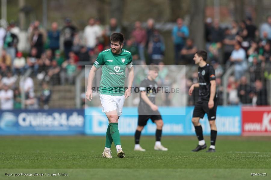 sport, action, SpVgg Ansbach, Schweinfurt, Sachs-Stadion, Regionalliga Bayern, Fussball, BFV, 28. Spieltag, 1. FC Schweinfurt 1905, 05.04.2025 - Bild-ID: 2476721
