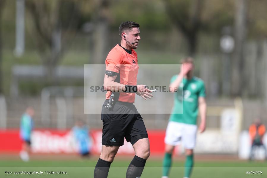 sport, action, SpVgg Ansbach, Schweinfurt, Sachs-Stadion, Regionalliga Bayern, Fussball, BFV, 28. Spieltag, 1. FC Schweinfurt 1905, 05.04.2025 - Bild-ID: 2476739