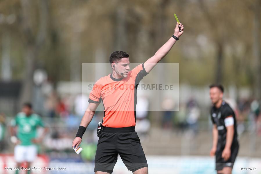 sport, action, SpVgg Ansbach, Schweinfurt, Sachs-Stadion, Regionalliga Bayern, Fussball, BFV, 28. Spieltag, 1. FC Schweinfurt 1905, 05.04.2025 - Bild-ID: 2476744