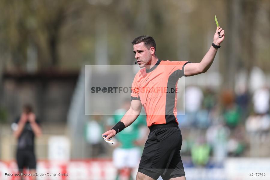 sport, action, SpVgg Ansbach, Schweinfurt, Sachs-Stadion, Regionalliga Bayern, Fussball, BFV, 28. Spieltag, 1. FC Schweinfurt 1905, 05.04.2025 - Bild-ID: 2476746