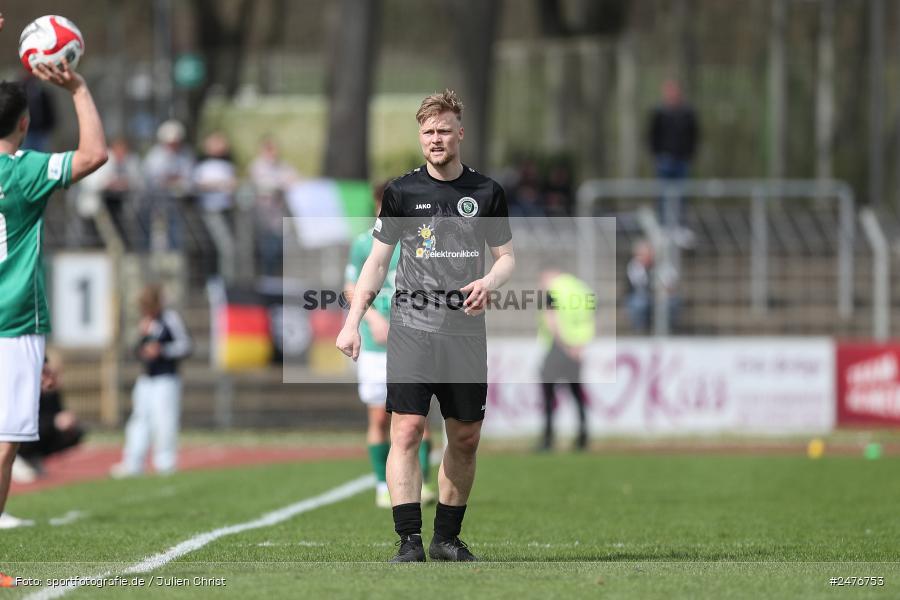 sport, action, SpVgg Ansbach, Schweinfurt, Sachs-Stadion, Regionalliga Bayern, Fussball, BFV, 28. Spieltag, 1. FC Schweinfurt 1905, 05.04.2025 - Bild-ID: 2476753