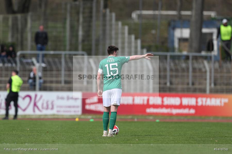 sport, action, SpVgg Ansbach, Schweinfurt, Sachs-Stadion, Regionalliga Bayern, Fussball, BFV, 28. Spieltag, 1. FC Schweinfurt 1905, 05.04.2025 - Bild-ID: 2476756