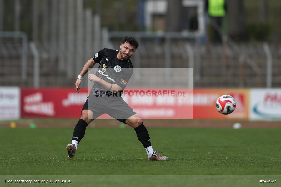 sport, action, SpVgg Ansbach, Schweinfurt, Sachs-Stadion, Regionalliga Bayern, Fussball, BFV, 28. Spieltag, 1. FC Schweinfurt 1905, 05.04.2025 - Bild-ID: 2476767