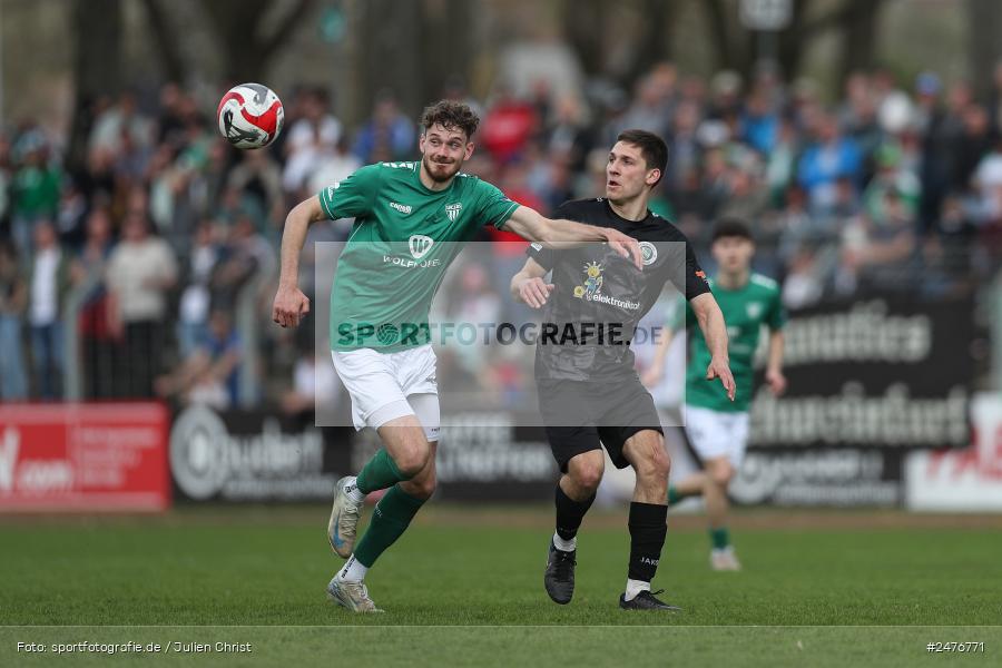 sport, action, SpVgg Ansbach, Schweinfurt, Sachs-Stadion, Regionalliga Bayern, Fussball, BFV, 28. Spieltag, 1. FC Schweinfurt 1905, 05.04.2025 - Bild-ID: 2476771