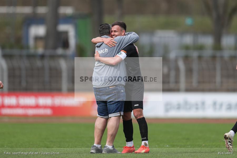 sport, action, SpVgg Ansbach, Schweinfurt, Sachs-Stadion, Regionalliga Bayern, Fussball, BFV, 28. Spieltag, 1. FC Schweinfurt 1905, 05.04.2025 - Bild-ID: 2476849 sport, action, SpVgg Ansbach, Schweinfurt, Sachs-Stadion, Regionalliga Bayern, Fussball, BFV, 28. Spieltag, 1. FC Schweinfurt 1905, 05.04.2025 - Bild-ID: 2476849