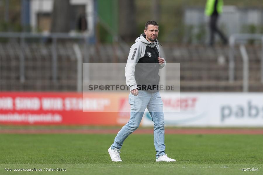 sport, action, SpVgg Ansbach, Schweinfurt, Sachs-Stadion, Regionalliga Bayern, Fussball, BFV, 28. Spieltag, 1. FC Schweinfurt 1905, 05.04.2025 - Bild-ID: 2476864