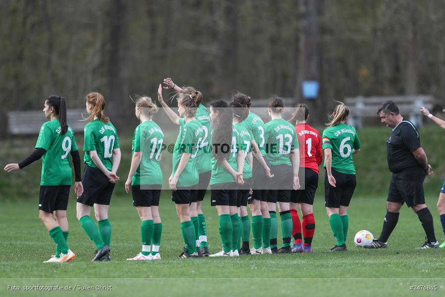 sport, action, Sportgelände, SB DJK Würzburg, Fussball, Frauen BOL, FFC Adelsberg-Karsbach, BFV, Adelsberg, 15. Spieltag, 05.04.2025 - Bild-ID: 2476865