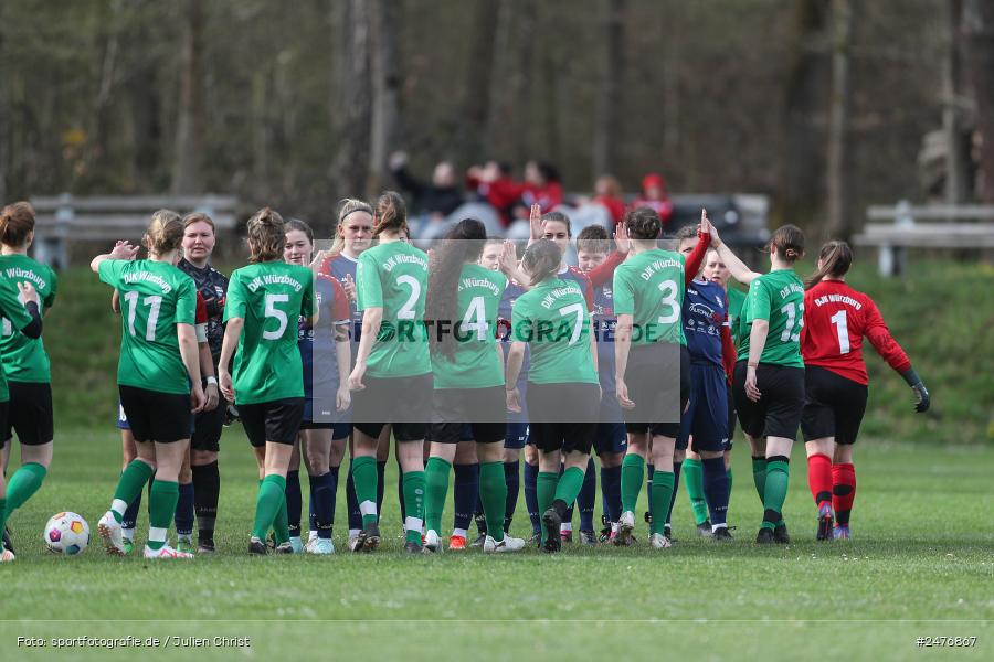 sport, action, Sportgelände, SB DJK Würzburg, Fussball, Frauen BOL, FFC Adelsberg-Karsbach, BFV, Adelsberg, 15. Spieltag, 05.04.2025 - Bild-ID: 2476867