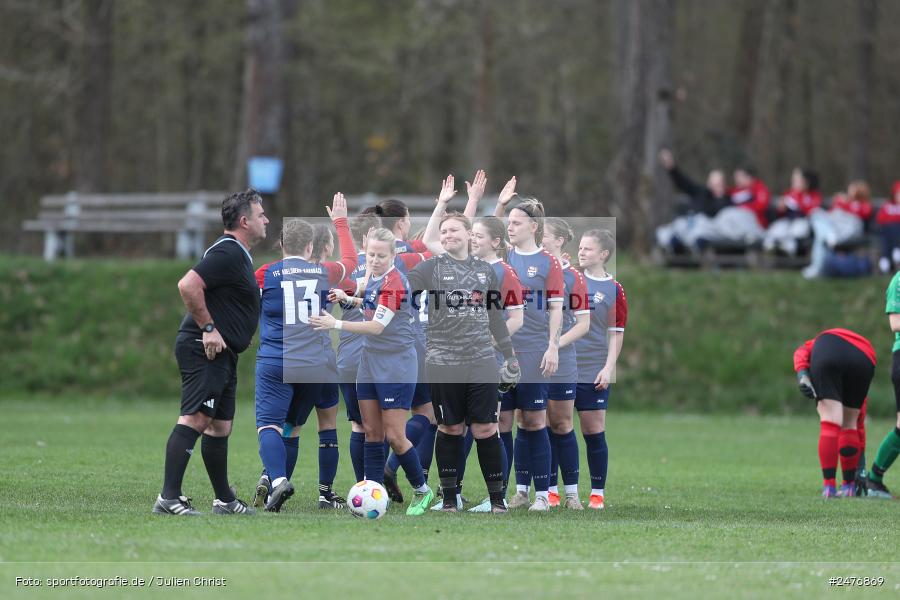 sport, action, Sportgelände, SB DJK Würzburg, Fussball, Frauen BOL, FFC Adelsberg-Karsbach, BFV, Adelsberg, 15. Spieltag, 05.04.2025 - Bild-ID: 2476869