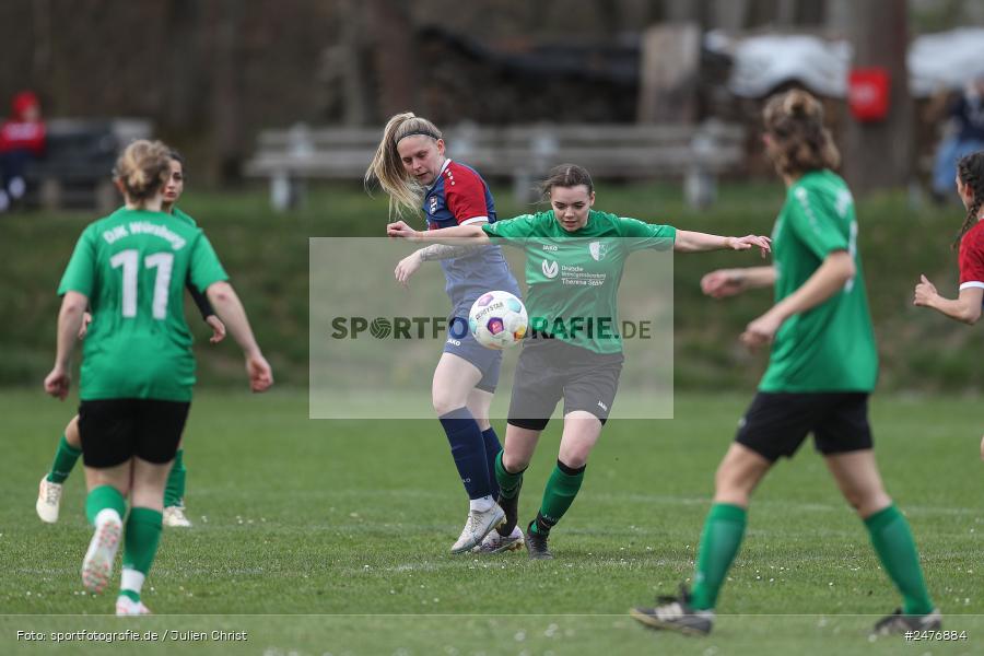 sport, action, Sportgelände, SB DJK Würzburg, Fussball, Frauen BOL, FFC Adelsberg-Karsbach, BFV, Adelsberg, 15. Spieltag, 05.04.2025 - Bild-ID: 2476884 sport, action, Sportgelände, SB DJK Würzburg, Fussball, Frauen BOL, FFC Adelsberg-Karsbach, BFV, Adelsberg, 15. Spieltag, 05.04.2025 - Bild-ID: 2476884