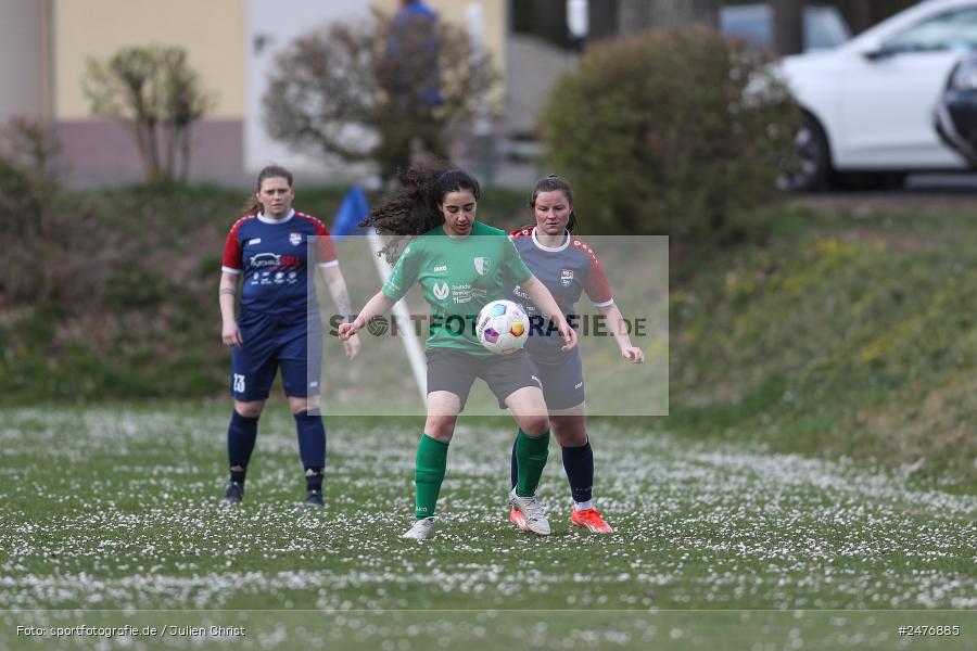 sport, action, Sportgelände, SB DJK Würzburg, Fussball, Frauen BOL, FFC Adelsberg-Karsbach, BFV, Adelsberg, 15. Spieltag, 05.04.2025 - Bild-ID: 2476885 sport, action, Sportgelände, SB DJK Würzburg, Fussball, Frauen BOL, FFC Adelsberg-Karsbach, BFV, Adelsberg, 15. Spieltag, 05.04.2025 - Bild-ID: 2476885