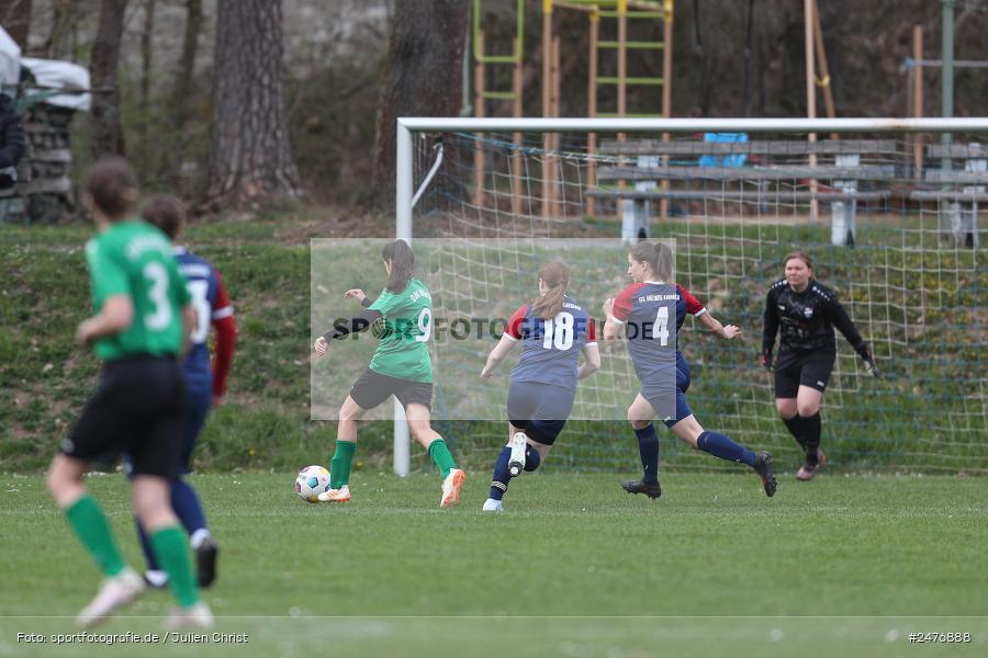 sport, action, Sportgelände, SB DJK Würzburg, Fussball, Frauen BOL, FFC Adelsberg-Karsbach, BFV, Adelsberg, 15. Spieltag, 05.04.2025 - Bild-ID: 2476888 sport, action, Sportgelände, SB DJK Würzburg, Fussball, Frauen BOL, FFC Adelsberg-Karsbach, BFV, Adelsberg, 15. Spieltag, 05.04.2025 - Bild-ID: 2476888