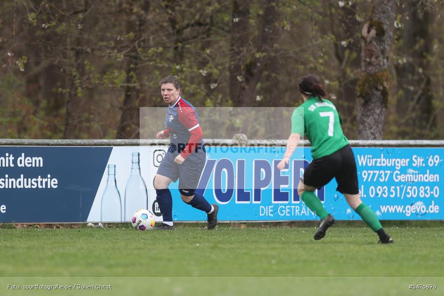 sport, action, Sportgelände, SB DJK Würzburg, Fussball, Frauen BOL, FFC Adelsberg-Karsbach, BFV, Adelsberg, 15. Spieltag, 05.04.2025 - Bild-ID: 2476896