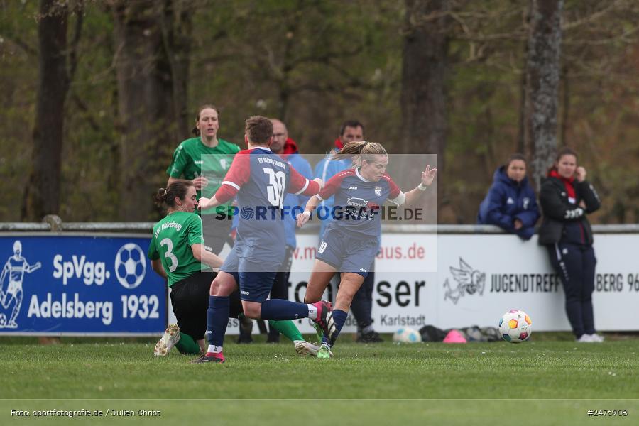 sport, action, Sportgelände, SB DJK Würzburg, Fussball, Frauen BOL, FFC Adelsberg-Karsbach, BFV, Adelsberg, 15. Spieltag, 05.04.2025 - Bild-ID: 2476908