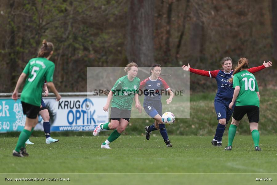 sport, action, Sportgelände, SB DJK Würzburg, Fussball, Frauen BOL, FFC Adelsberg-Karsbach, BFV, Adelsberg, 15. Spieltag, 05.04.2025 - Bild-ID: 2476910