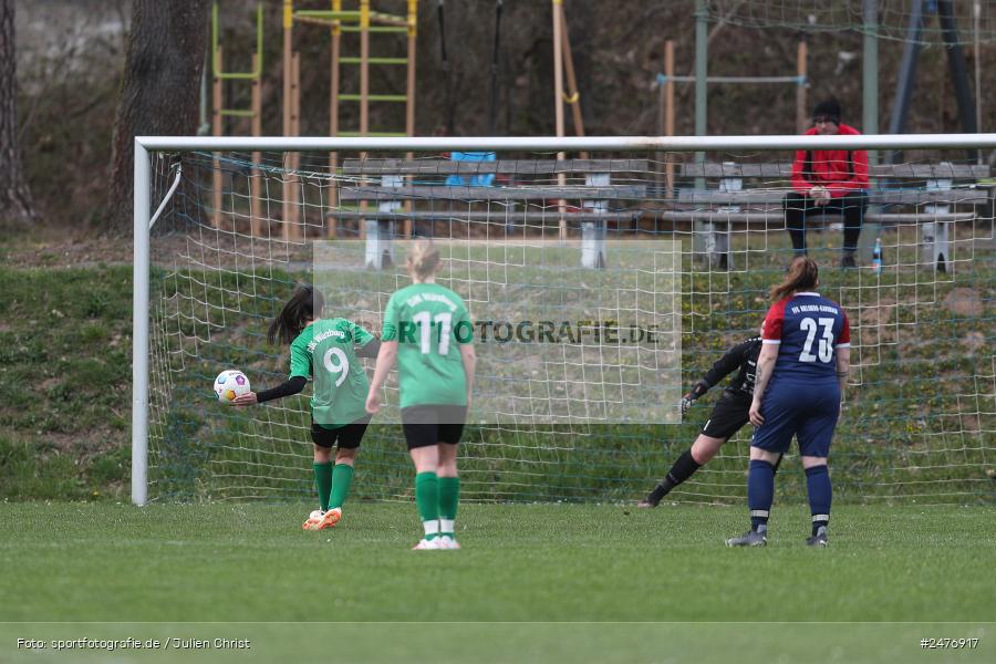 sport, action, Sportgelände, SB DJK Würzburg, Fussball, Frauen BOL, FFC Adelsberg-Karsbach, BFV, Adelsberg, 15. Spieltag, 05.04.2025 - Bild-ID: 2476917