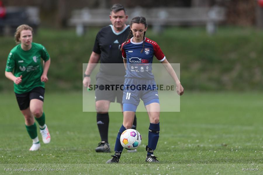 sport, action, Sportgelände, SB DJK Würzburg, Fussball, Frauen BOL, FFC Adelsberg-Karsbach, BFV, Adelsberg, 15. Spieltag, 05.04.2025 - Bild-ID: 2476929