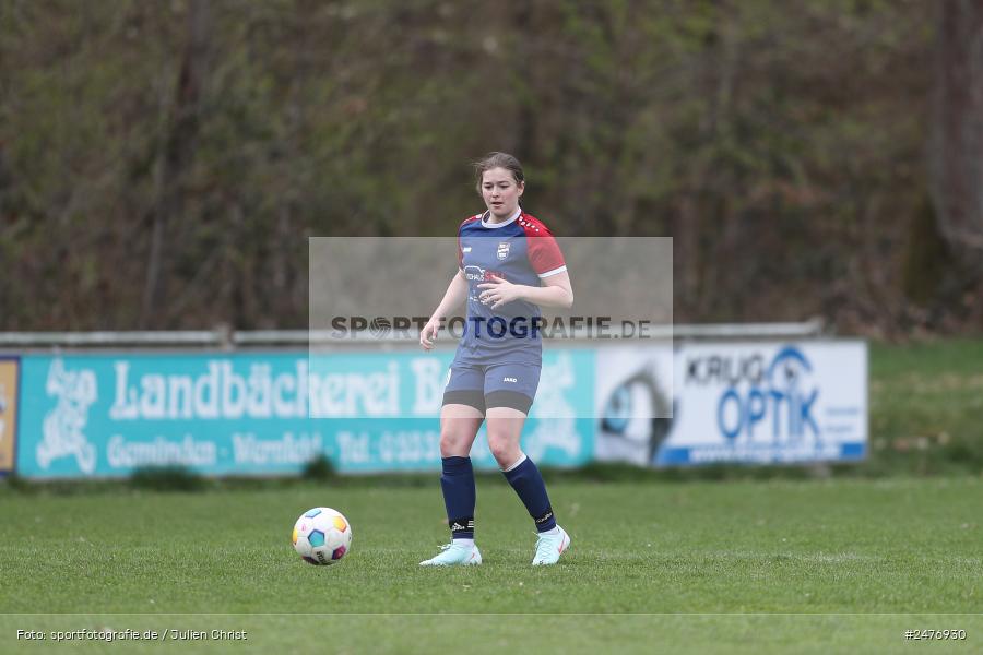 sport, action, Sportgelände, SB DJK Würzburg, Fussball, Frauen BOL, FFC Adelsberg-Karsbach, BFV, Adelsberg, 15. Spieltag, 05.04.2025 - Bild-ID: 2476930