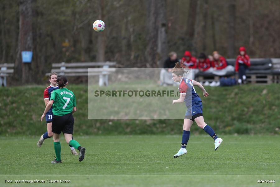 sport, action, Sportgelände, SB DJK Würzburg, Fussball, Frauen BOL, FFC Adelsberg-Karsbach, BFV, Adelsberg, 15. Spieltag, 05.04.2025 - Bild-ID: 2476944